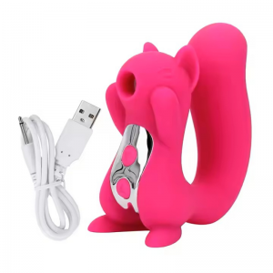 Squirrel Clitoral Sucking Dildo Vibrator