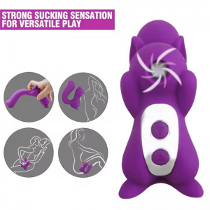 Squirrel Clitoral Sucking Dildo Vibrator