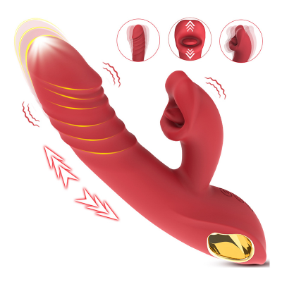 Dildos Licking Biting Nipple