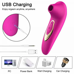 Female Masturbation Clit Nipple Sucker Vacuum Stimulator Vibration Toy