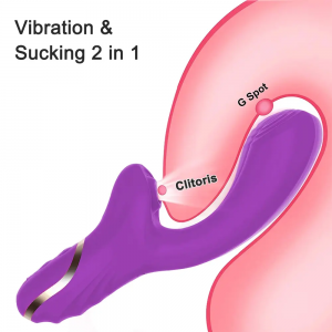 2 in 1 Clitoral Sucking Vibrato