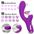 2 in 1 Clitoral Sucking Vibrato