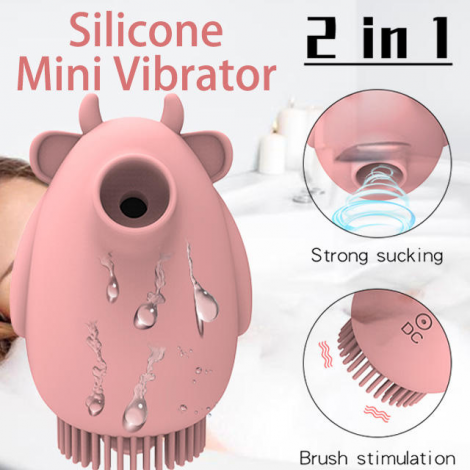 2 in 1 Sucking & Vibrating
