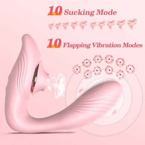 Sucking Slapping Vibrator