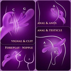 Rabbit Vibrator Female 3 in 1
