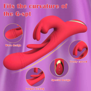 3 in 1 Rabbit Vibrator Sex Toy