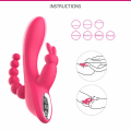 Three-Point Stimulation Rabbit  Vibrator