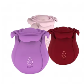 rose shape female vibrator