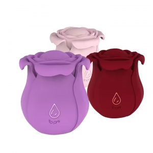 rose shape female vibrator