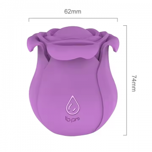 rose shape female vibrator