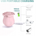 rose shape female vibrator