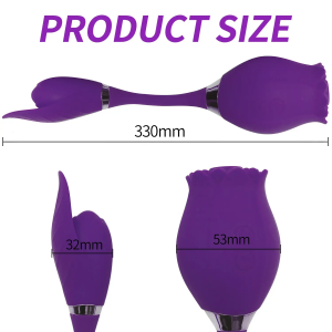 Rose sucking vibrator