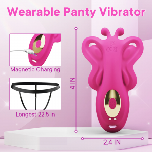 APP Control Clitoris Stimulator Butterfly Panty Vibrators