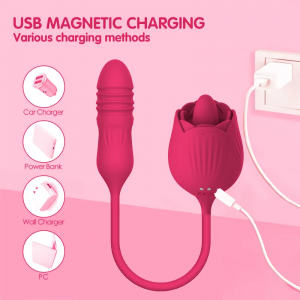 Rose Dildo Vibrator
