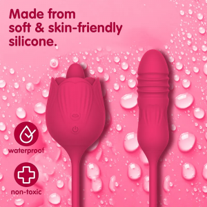 Rose Dildo Vibrator