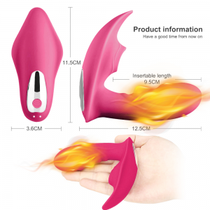 Wireless Remote Control Heating Modes Panty Vibrator Clitoral Sucker