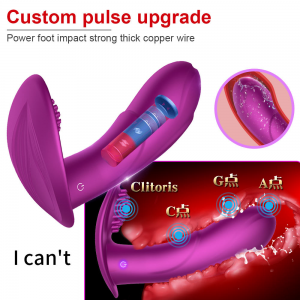 Double Head Wearable Vibration Panti Vibrator