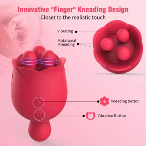Rose Shaped Nipple Massager Clitoris Stimulator