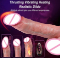 Remote Control Heating Thrusting Dildo