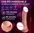Remote Control Heating Thrusting Dildo