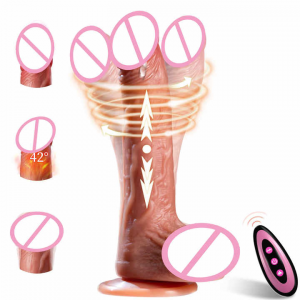Remote Control Soft Silicone Realistic Penis