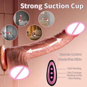 Remote Control Soft Silicone Realistic Penis