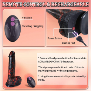 Thrusting Monster Dildo