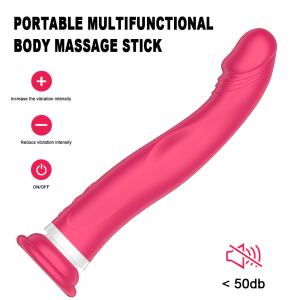 Silicone Dildo Wand Vibrato