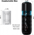 Electric Realistic Textured Male Stroker Toy