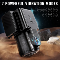 Rotatable Telescopic Rotation Sex Toy with Masturbation Cup
