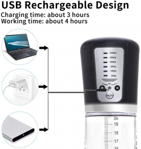 Automated Air Vacuum Pump Masturbator
