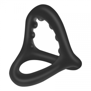 Three Ring Male Restraint Ring Scrotal Ring