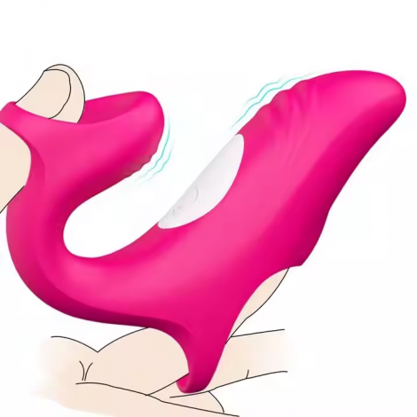 Silicone Finger Vibrator Adult Sex Toys