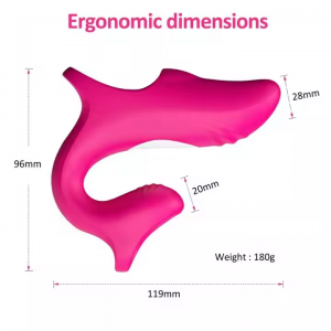 Silicone Finger Vibrator Adult Sex Toys