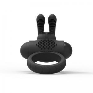 Rubber Rabbit Cock Ring