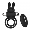 Silicone Goat Eye Cock Rings With Remote