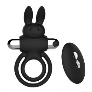 Silicone Goat Eye Cock Rings With Remote
