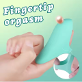 Finger sleeve vibrator for women