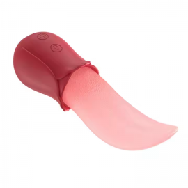 Rose Tongue Vibrator Licking Sucking Vibrator