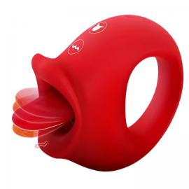 Licking Vibrator Tongue Sex Toy