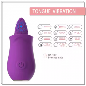Clitorial Oral Tongue Stimulator