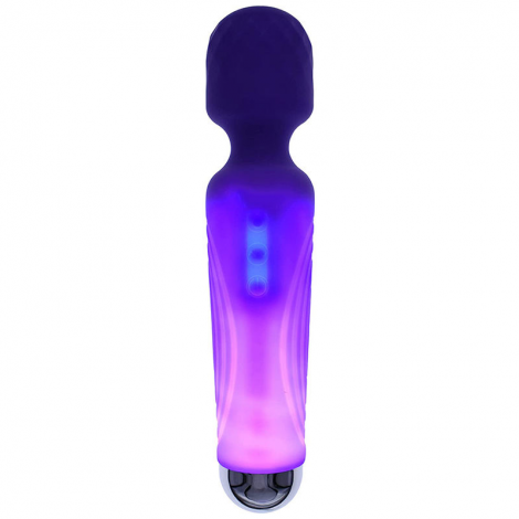 LED Shining AV Massage Wand Vibrator