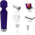 LED Shining AV Massage Wand Vibrator