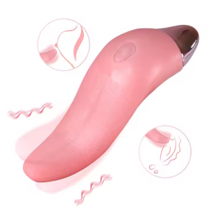 Soft Tongue Shaped Vibrator