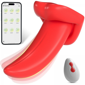 Realistic Tongue Wearable Vibrator
