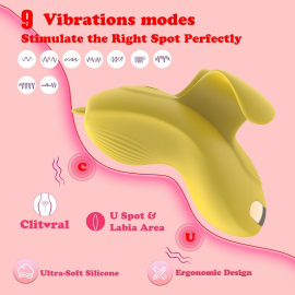 APP Contro egg Vibrating -yellow