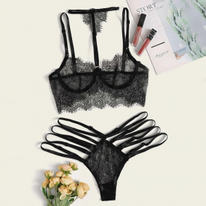 Women Lace Lingerie Set