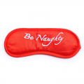 Red  Feather Erotic Eye Mask with Fuzzy Handcuffs