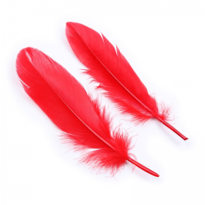 Red  Feather Erotic Eye Mask with Fuzzy Handcuffs