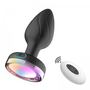 Wireless Colorful Light Anal Vibrator